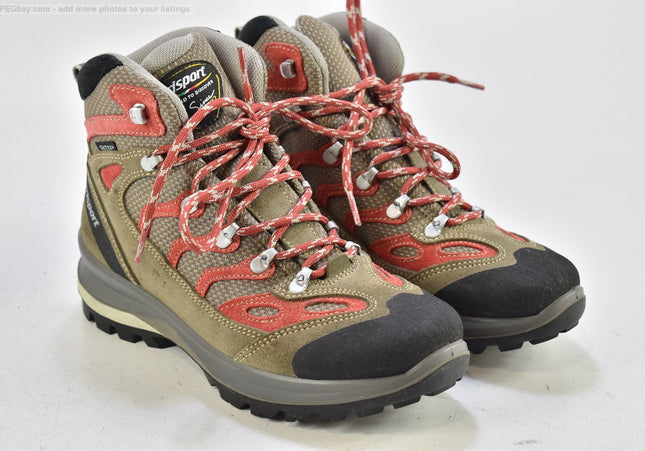 Grisport Damen Wanderschuhe Trekking EUR 37 Nr. 25-A 1602-Schuh-Gebraucht-secondhand
