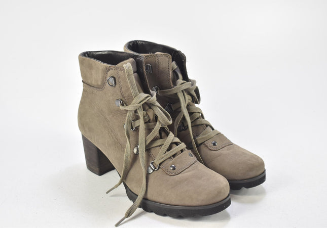 Gabor Damen Stiefelette Boots UK 4 Nr. 24-B 282-Schuh-Gebraucht-secondhand