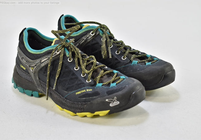 Salewa Firetail EVO Damen Wanderschuhe Trekking EUR 38,5 Nr. 25-T 1393-gebrauchte Schuhe-Second hand-SchuhGebraucht