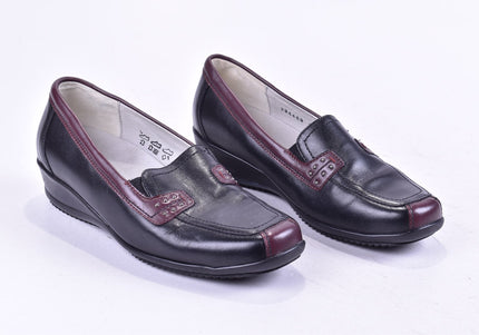 Waldläufer  Damen Halbschuhe Slipper Ballerinas  UK 4  Nr. 24-Y 345