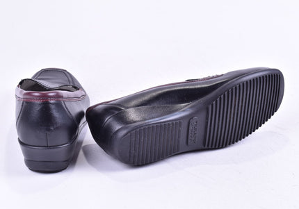 Waldläufer  Damen Halbschuhe Slipper Ballerinas  UK 4  Nr. 24-Y 345
