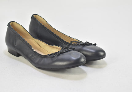 Gabor Damen Halbschuhe Slipper Ballerinas UK 7 Nr. 24-X 247-Schuh-Gebraucht-secondhand