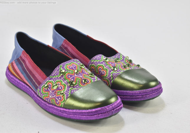 Geox Damen Halbschuhe Slipper Ballerinas EUR 37 Nr. 25-F 1751-Schuh-Gebraucht-secondhand