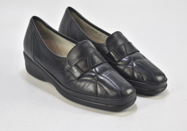Waldläufer Damen Halbschuhe Slipper Ballerinas UK 7 Nr. 24-X 1870-Schuh-Gebraucht-secondhand