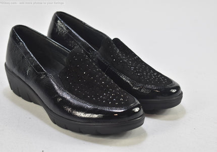 Semler Damen Halbschuhe Slipper Ballerinas UK 6 Nr. 25-F 1752-Schuh-Gebraucht-secondhand