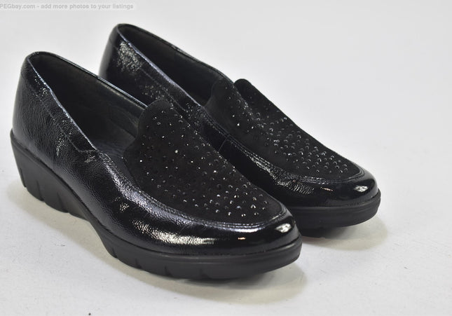 Semler Damen Halbschuhe Slipper Ballerinas UK 6 Nr. 25-F 1752-Schuh-Gebraucht-secondhand