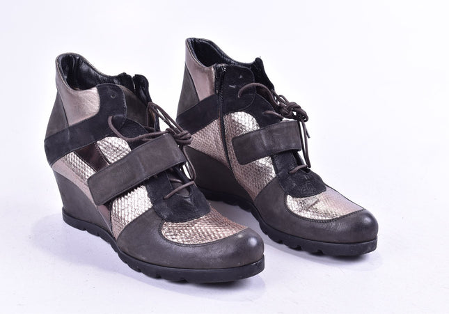 Maison Martina Damen Stiefelette Boots EUR 38,5 Nr. 24-A 2605-Schuh-Gebraucht-secondhand