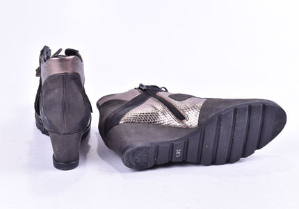 Maison Martina Damen Stiefelette Boots EUR 38,5 Nr. 24-A 2605-Schuh-Gebraucht-secondhand
