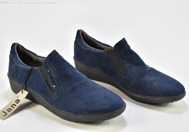 Jana Damen Halbschuhe Slipper Ballerinas EUR 38 Nr. 25-M 3199-Schuh-Gebraucht-secondhand