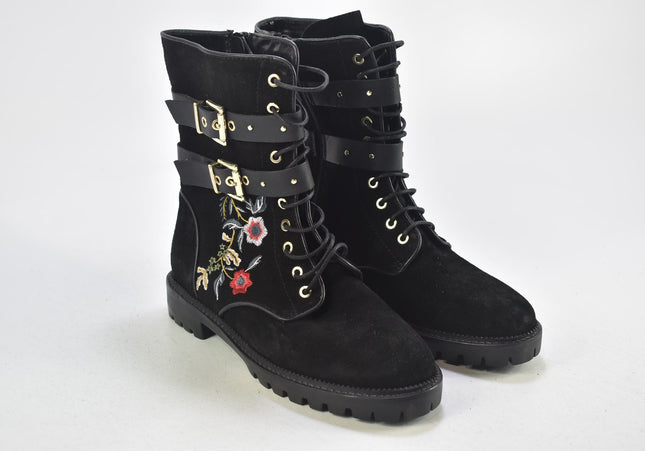 Stradivarius Damen Stiefelette Boots EUR 37 Nr. 24-B 1502-Schuh-Gebraucht-secondhand
