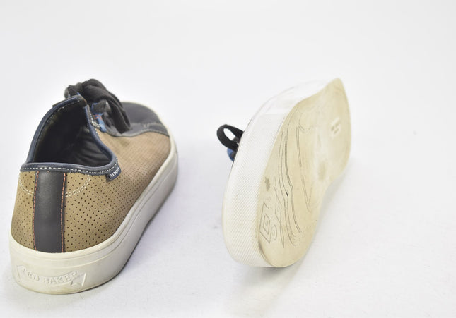 Ted Baker Herren Halbschuhe Freizeitschuhe EUR 42 Nr. 24-J 3458-Schuh-Gebraucht-secondhand