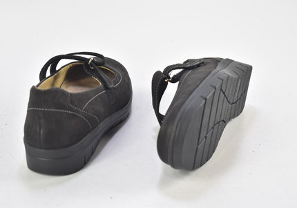 Solidus Damen Halbschuhe Slipper Ballerinas UK 5 Nr. 24-M 2937-Schuh-Gebraucht-secondhand