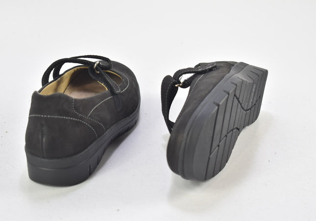 Solidus Damen Halbschuhe Slipper Ballerinas UK 5 Nr. 24-M 2937-Schuh-Gebraucht-secondhand