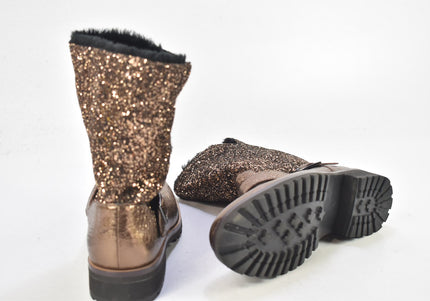 Kate Grey Damen Stiefelette Boots SL 25,5 cm Nr. 23-U 1472-Schuh-Gebraucht-secondhand