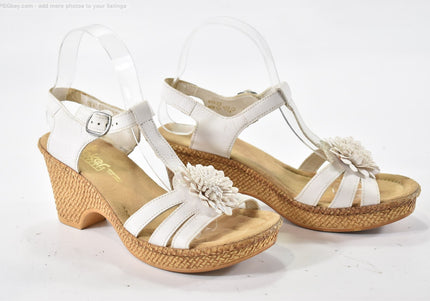Rieker Damen Sandale Pantolette EUR 38 Nr. 25-S 3619-SchuhGebraucht