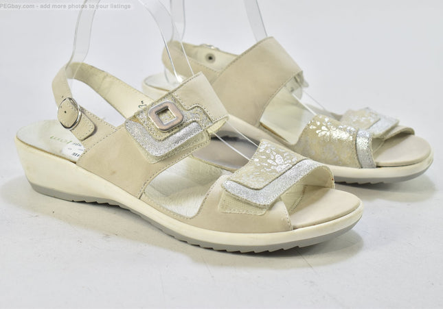 Waldläufer  Damen Sandale Sandalette  UK 8 Nr. 26-S 4187