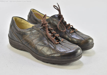 Waldläufer  Damen Halbschuhe Slipper Ballerinas  UK 4 Nr. 26-Y 25