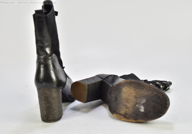 Felmini Damen Stiefelette Boots EUR 37 Nr. 25-B 570-second hand-gebrauchte Schuhe-SchuhGebraucht