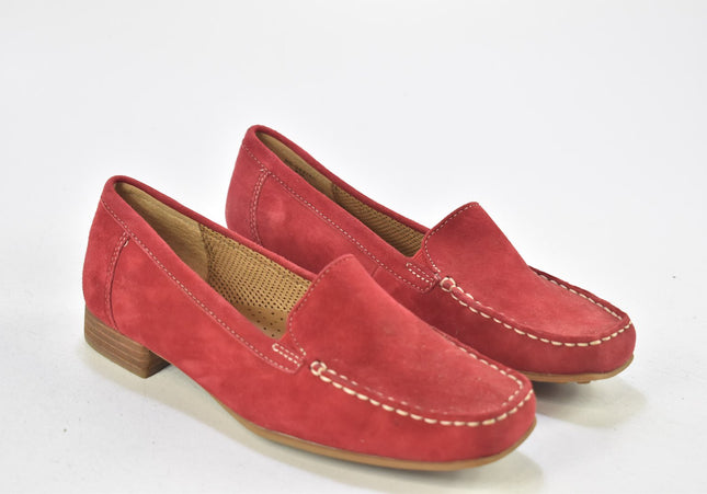 Gabor Damen Halbschuhe Slipper Ballerinas UK 4,5 Nr. 24-F 4008-Schuh-Gebraucht-secondhand