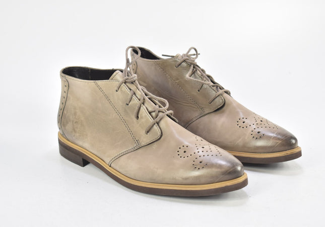Paul Green Damen Stiefelette Boots UK 7 Nr. 23-M 4225-Schuh-Gebraucht-secondhand