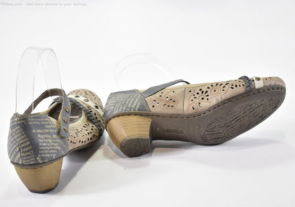 Rieker Damen Sandale Sandalette EUR 36 Nr. 25-S 1022-Schuh-Gebraucht-secondhand