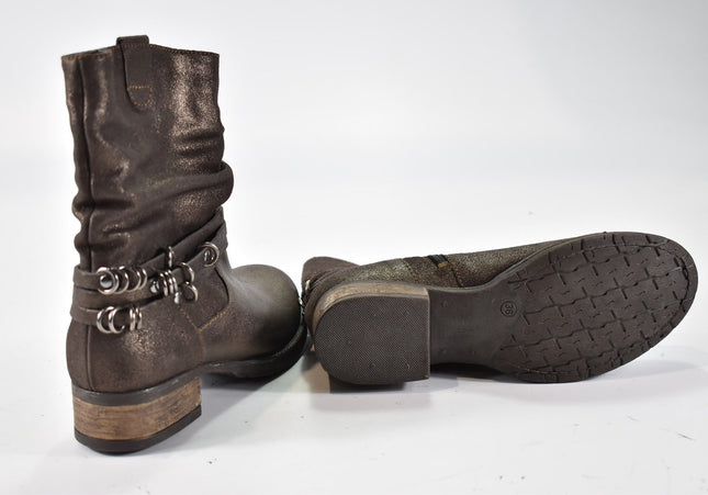 Cypres Damen Stiefelette Boots EUR 36 Nr. 24-M 498-Schuh-Gebraucht-secondhand
