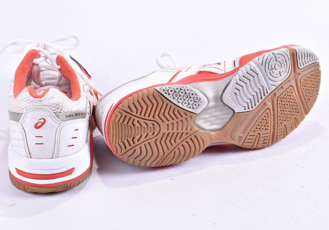 Asics Gel Rocket Damen Sportschuhe Sneaker EUR 39,5 Nr. 24-U 2-Schuh-Gebraucht-secondhand