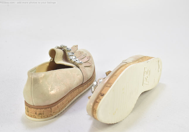 Paul Green Damen Halbschuhe Slipper Ballerinas UK 5 Nr. 25-F 3738-Schuh-Gebraucht-secondhand