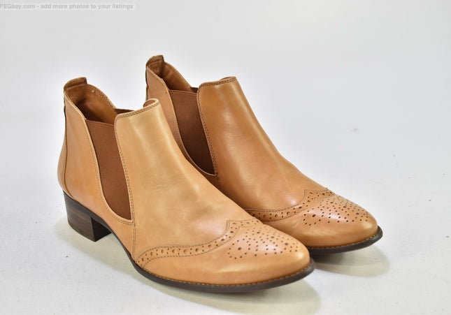 Paul Green Damen Stiefelette Boots UK 8 Nr. 25-B 929-gebrauchte Schuhe-Second hand-SchuhGebraucht