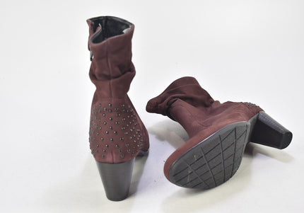 Via Milano Damen Stiefelette Boots EUR 40 Nr. 24-P 2639-Schuh-Gebraucht-secondhand
