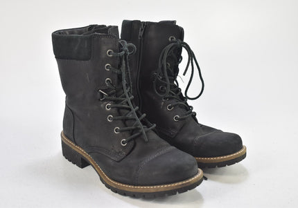 Ecco Damen Stiefelette Boots EUR 37 Nr. 24-B 1504-Schuh-Gebraucht-secondhand