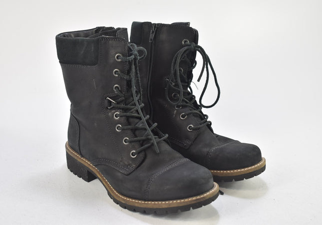 Ecco Damen Stiefelette Boots EUR 37 Nr. 24-B 1504-Schuh-Gebraucht-secondhand
