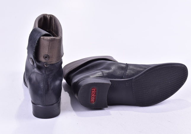Rieker Damen Stiefelette Boots EUR 38 Nr. 24-J 5267-Schuh-Gebraucht-secondhand