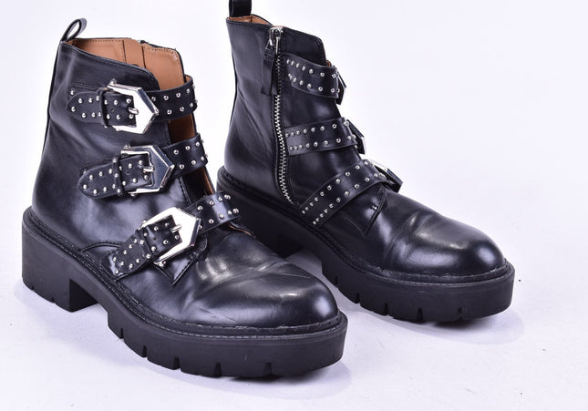 Pull&Bear Damen Stiefelette Boots EUR 38 Nr. 24-J 4172-Schuh-Gebraucht-secondhand