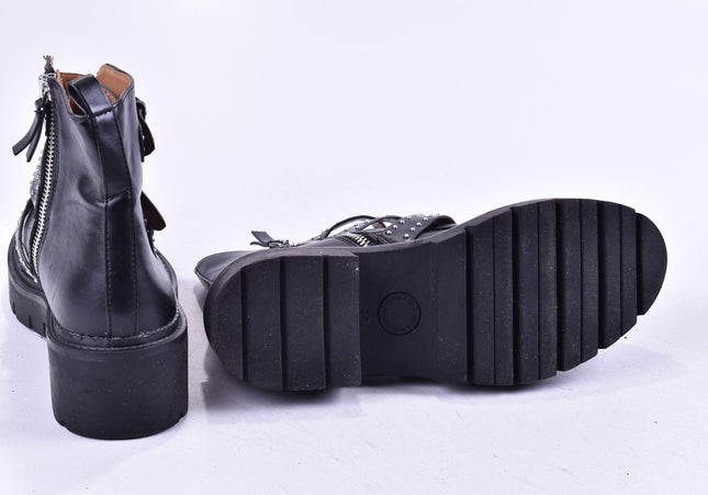 Pull&Bear Damen Stiefelette Boots EUR 38 Nr. 24-J 4172-Schuh-Gebraucht-secondhand