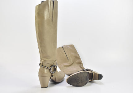 Luis Onofre Damen Stiefel Stiefelette Boots EUR 38 Nr. 24-B 4497-Schuh-Gebraucht-secondhand