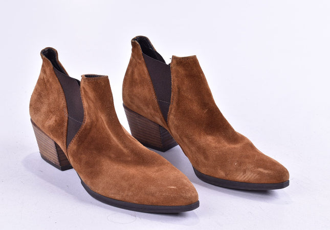 Paul Green Damen Stiefelette Boots UK 4 Nr. 24-A 2610-Schuh-Gebraucht-secondhand