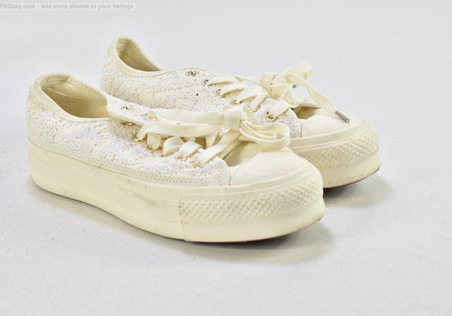 Converse Damen Sportschuhe Sneaker EUR 37,5 Nr. 25-T 1552-gebrauchte Schuhe-Second hand-SchuhGebraucht