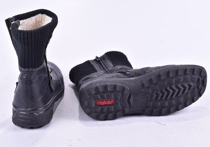 Rieker Damen Stiefelette Boots EUR 37 Nr. 24-M 3873-Schuh-Gebraucht-secondhand