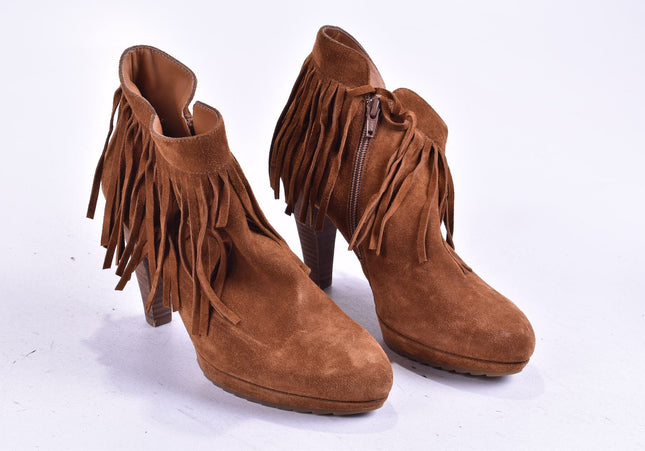 Paul Green Damen Stiefelette Boots UK 6 Nr. 24-Y 1562-Schuh-Gebraucht-secondhand