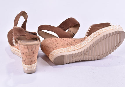 Gabor Damen Sandale Sandalette UK 5,5 Nr. 24-SD 956-Schuh-Gebraucht-secondhand