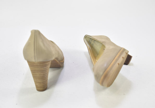 Paul Green Damen Pumps High Heels UK 5,5 Nr. 24-U 1416-Schuh-Gebraucht-secondhand