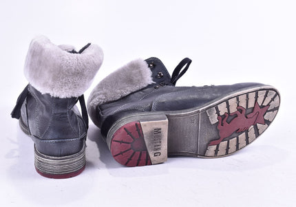 Mustang Damen Stiefelette Boots EUR 38 Nr. 24-A 2611-Schuh-Gebraucht-secondhand