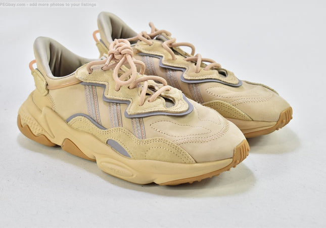 Adidas Ozweego Damen Sportschuhe Sneaker EUR 38 2/3 Nr. 25-T 1554-gebrauchte Schuhe-Second hand-SchuhGebraucht