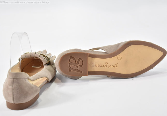 Paul Green Damen Sandale Sandalette UK 4 Nr. 25-S 1485-Schuh-Gebraucht-secondhand