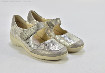 Semler  Damen Halbschuhe Slipper Ballerinas  UK 4 Nr. 25-O 2458