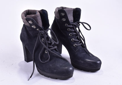 Paul Green Damen Stiefelette Boots UK 6,5 Nr. 24-Y 1565-Schuh-Gebraucht-secondhand