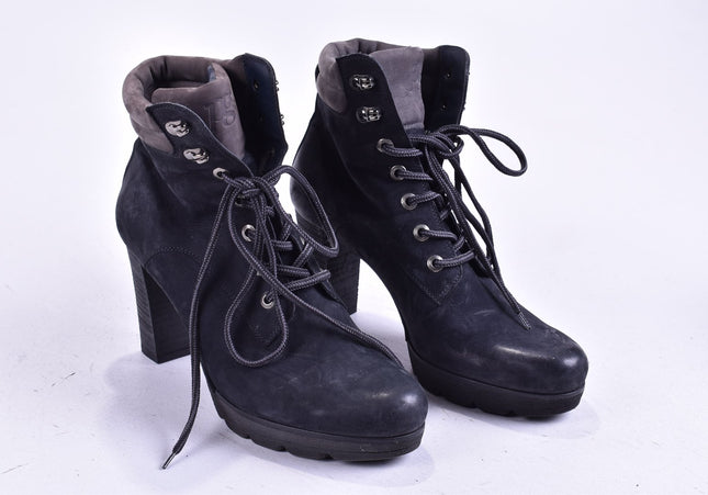 Paul Green Damen Stiefelette Boots UK 6,5 Nr. 24-Y 1565-Schuh-Gebraucht-secondhand