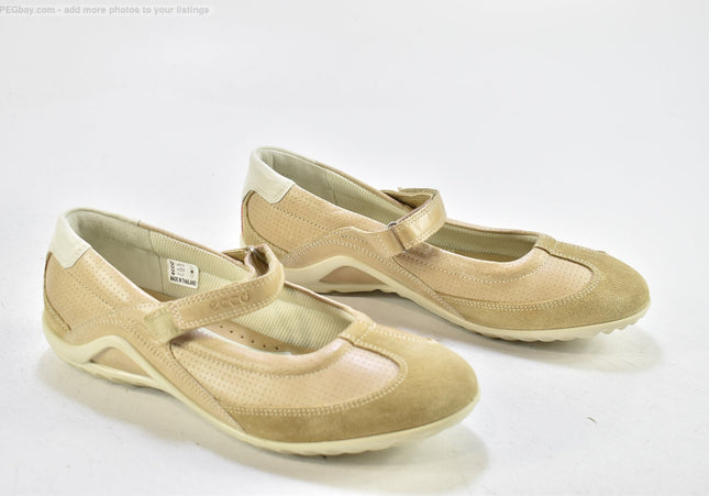 Ecco Damen Halbschuhe Slipper Ballerinas EUR 38 Nr. 25-M 3206-Schuh-Gebraucht-secondhand