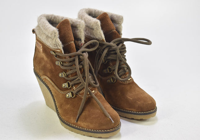Tamaris Damen Stiefelette Boots EUR 37 Nr. 24-B 1509-Schuh-Gebraucht-secondhand
